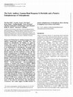 Research paper thumbnail of The Early Auditory Gamma-Band Response Is Heritable and a Putative Endophenotype of Schizophrenia