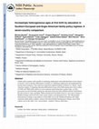 Research paper thumbnail of Increasingly heterogeneous ages at first birth by education in Southern European and Anglo-American family-policy regimes: A seven-country comparison by birth cohort