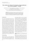 Research paper thumbnail of New evidence for enhanced cosmogenic isotope production rate in the atmosphere ∼37 ka BP