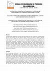 Research paper thumbnail of Análisis de las condiciones de trabajo en la actividad de peluquero y sus repercusiones sobre la salud