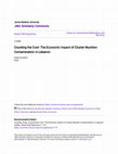 Research paper thumbnail of Counting the Cost: The Economic Impact of Cluster Munition Contamination in Lebanon