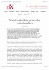 Research paper thumbnail of Mandrin des Bois prince des contrebandiers En attendant Nadeau