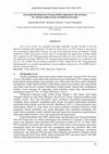 Research paper thumbnail of Analisis Penerapan Pajak Pertambahan Nilai Pada Pt. Nenggapratama Internusantara