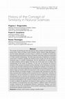 Research paper thumbnail of History of the Concept of Similarity in Natural Sciences