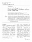 Research paper thumbnail of Lambs to the Slaughter: A Zooarchaeological Investigation of Stone Circles in Mongolia