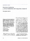 Research paper thumbnail of Miembro fantasma y otros trastornos del esquema corporal