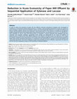 Research paper thumbnail of Reduction in acute ecotoxicity of paper mill effluent by sequential application of xylanase and laccase