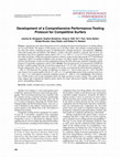 Research paper thumbnail of Development of a Comprehensive Performance-Testing Protocol for Competitive Surfers