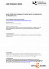 Research paper thumbnail of Acute Weight Loss Strategies for Combat Sports and Applications to Olympic Success