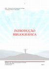 Research paper thumbnail of (01) Introdução Bíbliográfica Bacharel em Teologia Escola FEST