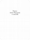 Research paper thumbnail of Rafał Łatka, Prymas Stefan Wyszyński w realiach PRL, Warszawa 2022