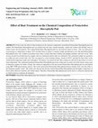 Research paper thumbnail of Effect of Heat Treatment on the Chemical Composition of Pentaclethra Macrophylla Pod