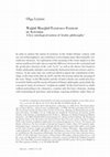 Research paper thumbnail of Wuğūd-Mawğūd/Existence-Existent in Avicenna. A key ontological notion of Arabic philosophy