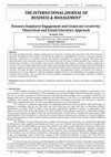 Research paper thumbnail of THE INTERNATIONAL JOURNAL OF BUSINESS & MANAGEMENT