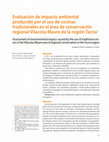 Research paper thumbnail of Evaluación de impacto ambiental producido por el uso de cocinas tradicionales en el área de conservación regional Vilacota – Maure