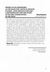 Research paper thumbnail of Фобия исламофобии как основа «критических мусульманских исследований». Как идеология превратилась в методологию изучения исламских сообществ на Западе