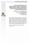 Research paper thumbnail of Comparative analysis of computational tools for human modeling and simulation for application to productive situations design (PT-BR)