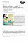 Research paper thumbnail of Chronology and function of a new circular mammoth bone structure from Kostenki 11