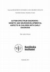 Research paper thumbnail of Medical conditions affect the outcome of early intervention in preschool children with autism spectrum disorders