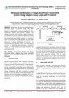 Research paper thumbnail of Advanced Optimization of Single Area Power Generation System Using Adaptive Fuzzy Logic and PI Control