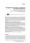 Research paper thumbnail of Pornografia e atos de fala: a perspectiva de Catharine MacKinnon