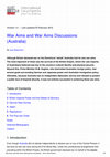 Research paper thumbnail of War Aims and War Aims Discussions (Australia)