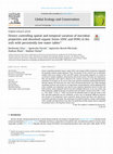 Research paper thumbnail of Drivers controlling spatial and temporal variation of microbial properties and dissolved organic forms (DOC and DON) in fen soils with persistently low water tables