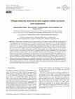 Research paper thumbnail of Tillage-induced short-term soil organic matter turnover and respiration