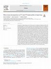 Research paper thumbnail of Effects of peat decomposition on δ13C and δ15N depth profiles of Alpine bogs