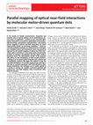 Research paper thumbnail of Parallel mapping of optical near-field interactions by molecular motor-driven quantum dots