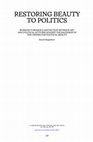 Research paper thumbnail of Restoring Beauty to Politics