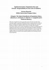 Research paper thumbnail of Egalitarian Justice, Population Size, and Parents’ Responsibility for the Costs of Children