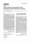 Research paper thumbnail of Presencia de malnutrición y riesgo de malnutrición en ancianos institucionalizados con demencia en función del tipo y estadío evolutivo