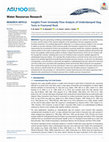 Research paper thumbnail of Insights From Unsteady Flow Analysis of Underdamped Slug Tests in Fractured Rock