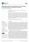 Research paper thumbnail of Older Adults and Clutter: Age Differences in Clutter Impact, Psychological Home, and Subjective Well-Being