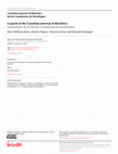 Research paper thumbnail of Launch of the Canadian Journal of Bioethics