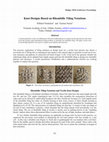 Research paper thumbnail of Knot Designs Based on Rhombille Tiling Notations