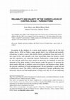 Research paper thumbnail of Reliability and Validity of the Career Locus of Control Scale – Turkish Form