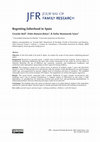 Research paper thumbnail of Regretting Fatherhood in Spain