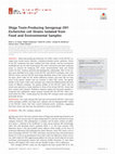 Research paper thumbnail of Shiga Toxin-Producing Serogroup O91 Escherichia coli Strains Isolated from Food and Environmental Samples