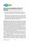 Research paper thumbnail of Bathymetry and morphometry of Siais Lake, South Tapanuli, North Sumatra Province, Indonesia