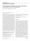 Research paper thumbnail of Micromorphological contributions to the study of ritual behavior at the ash altar to Zeus on Mt. Lykaion, Greece