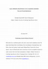 Research paper thumbnail of Logic combination and performance across occupational communities: The case of French film directors