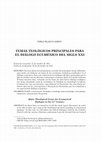 Research paper thumbnail of Temas principales para el diálogo ecuménico del siglo XXI