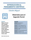 Research paper thumbnail of INTRODUCCIÓN AL PENSAMIENTO CIENTÍFICO - Cátedra Miguel - Materiales para el Segundo Parcial