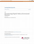 Research paper thumbnail of Deconstructing Chipotle: Media as Environmental Education