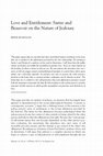 Research paper thumbnail of Love and Entitlement: Sartre and Beauvoir on the Nature of Jealousy