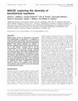 Research paper thumbnail of MACiE: exploring the diversity of biochemical reactions