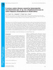 Research paper thumbnail of A serious canker disease caused by Immersiporthe knoxdaviesiana gen. et sp. nov. (Cryphonectriaceae) on native Rapanea melanophloeos in South Africa