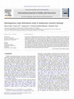 Research paper thumbnail of Inhomogeneous large deformation study of temperature-sensitive hydrogel